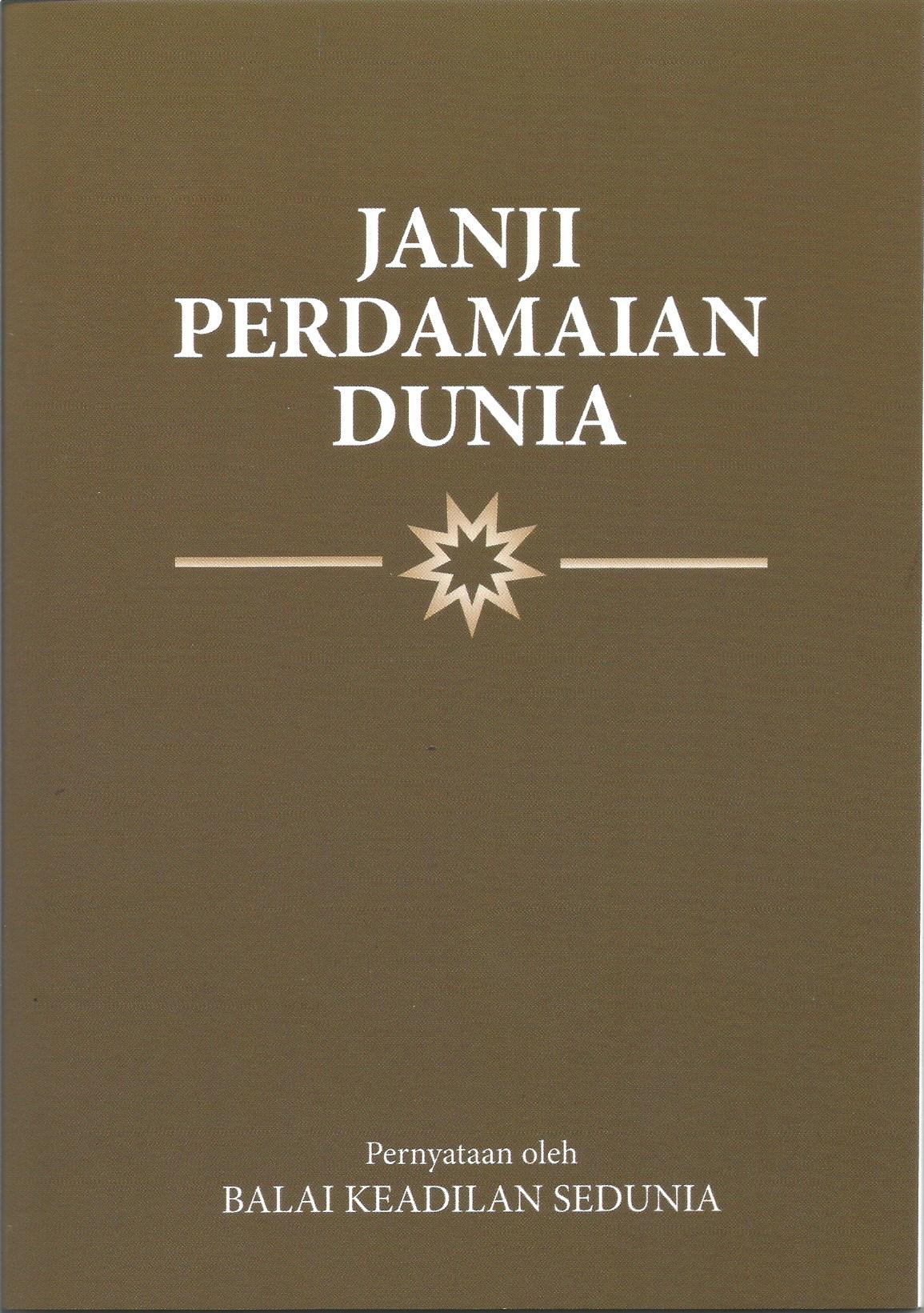 Janji Perdamaian Sedunia