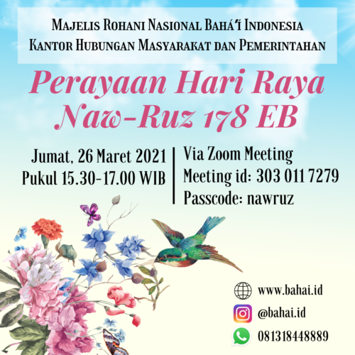 Perayaan Hari Raya Naw-Ruz 178 EB Perayaan Hari Raya Naw-Ruz 178 EB